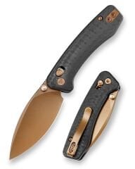 Trivisa Koala-CG | Çapraz Kilitli | Karbon Fiber G10 Sap | N690 Çelik Mini Çakı | JM02-CG-N