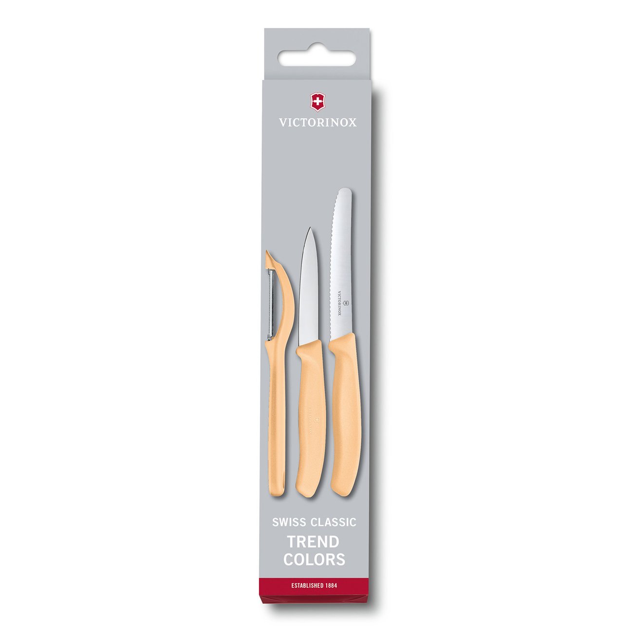 ​​​​​​​Victorinox 6.7116.31L92 Swiss Classic Trend Colors Soyacak ve Soyma Bıçak Seti
