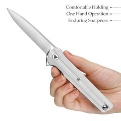 Trivisa Seagull-W | Liner Lock | G10 Sap | 14C28N Çelik Çakı | TY28-WG-14