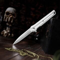 Trivisa Seagull-W | Liner Lock | G10 Sap | 14C28N Çelik Çakı | TY28-WG-14