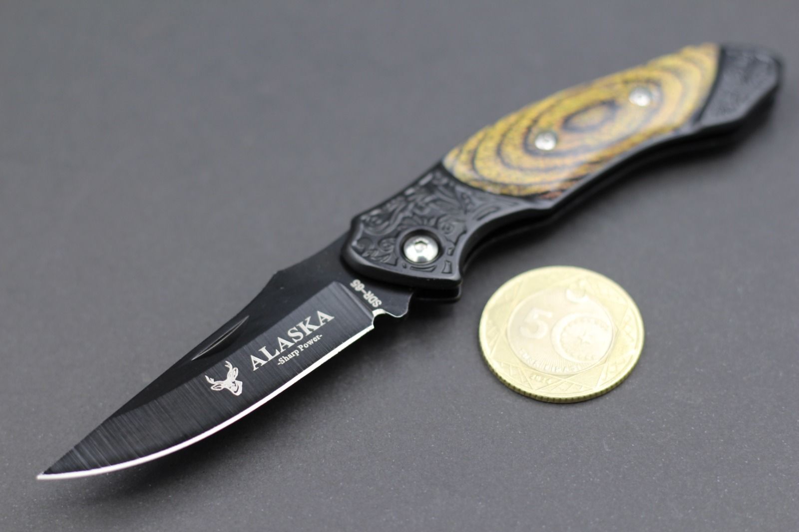Alaska Kemer Klipsli Mini Çakı