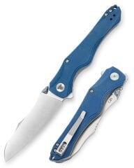 Trivisa Triton-04L | Başparmak Sapı | Mikarta Sap | Önden Açılan 14C28N Çelik Çakı | TY24-LM-14