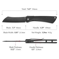 Trivisa Norma-03B | Higonokami | G10 Sap | 14C28N Çelik Çakı | YD01-BG-14