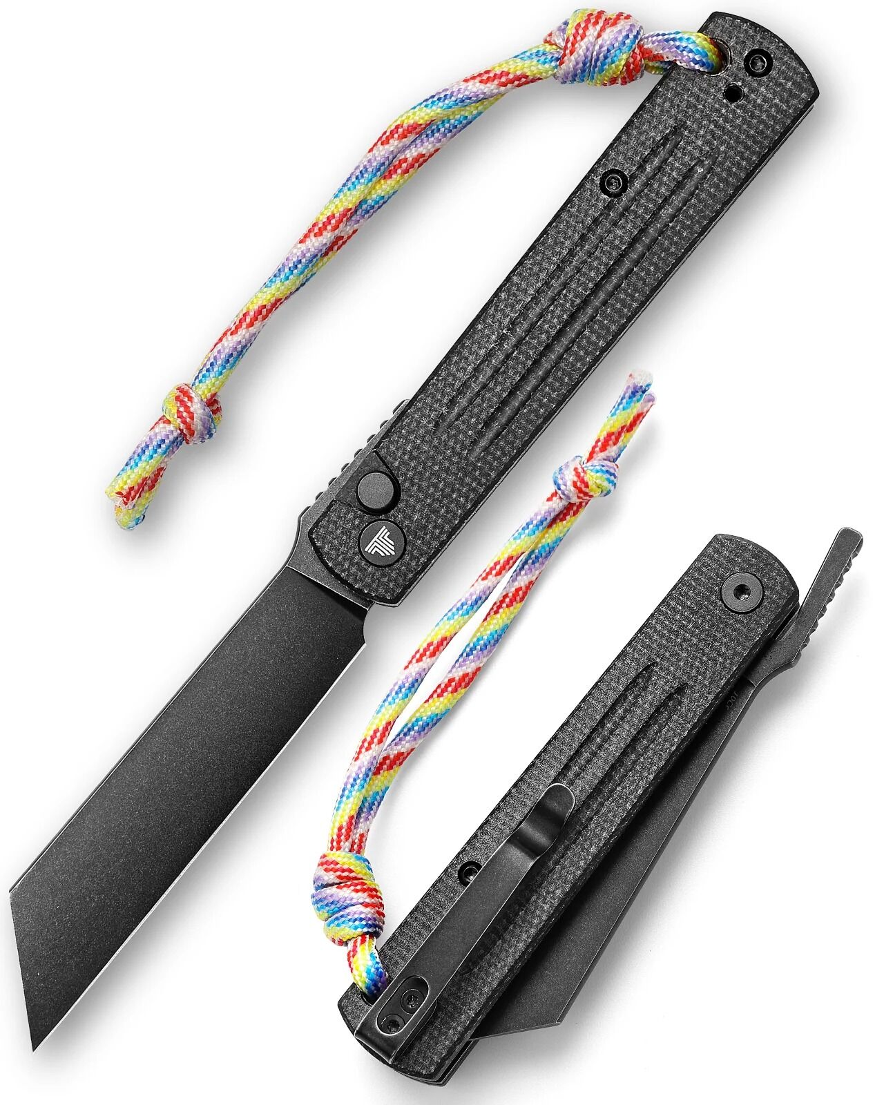 Trivisa Hydra-04B | Higonokami Düğmeli Kilit | Mikarta Sap | 10Cr15CoMoV Çelik Çakı | TY11-BM-10