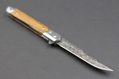 Damascus Benzetme Sivri İthal Tulum Kılıflı Çakı