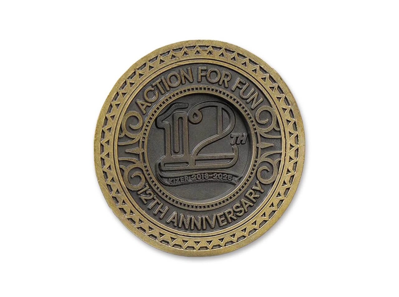 Kizer 12. Yıl Dönümü Hatıra Parası