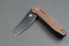 BESTECH Syntax | Natural Micarta Sap | 14C28N Çelik Çakı | BG40F