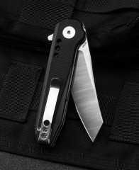 BESTECH SYNTAX BG40A Siyah G10 Sap 14C28N Çelik Çakı