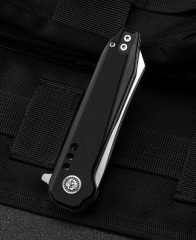 BESTECH SYNTAX BG40A Siyah G10 Sap 14C28N Çelik Çakı