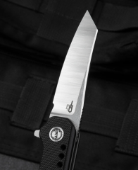 BESTECH SYNTAX BG40A Siyah G10 Sap 14C28N Çelik Çakı