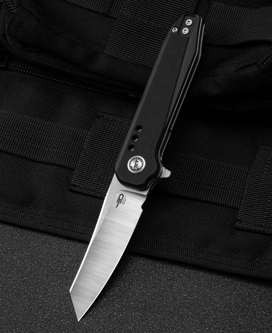 BESTECH SYNTAX BG40A Siyah G10 Sap 14C28N Çelik Çakı