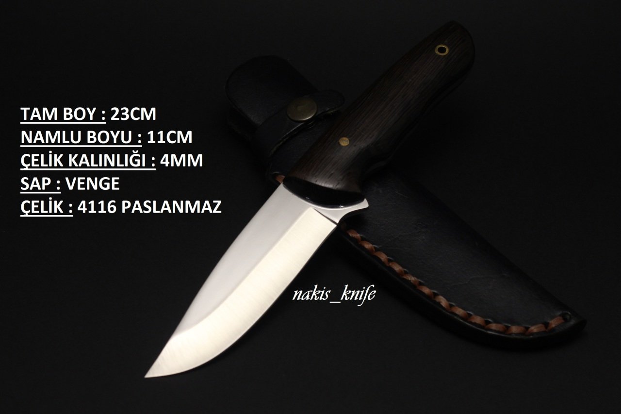 Venge Sap Orta Boy Av Bıçağı 3