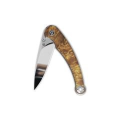 QSP Dolphin | Stabilize Ahşap Sap | 14C28N Çelik Çakı | QS161-B