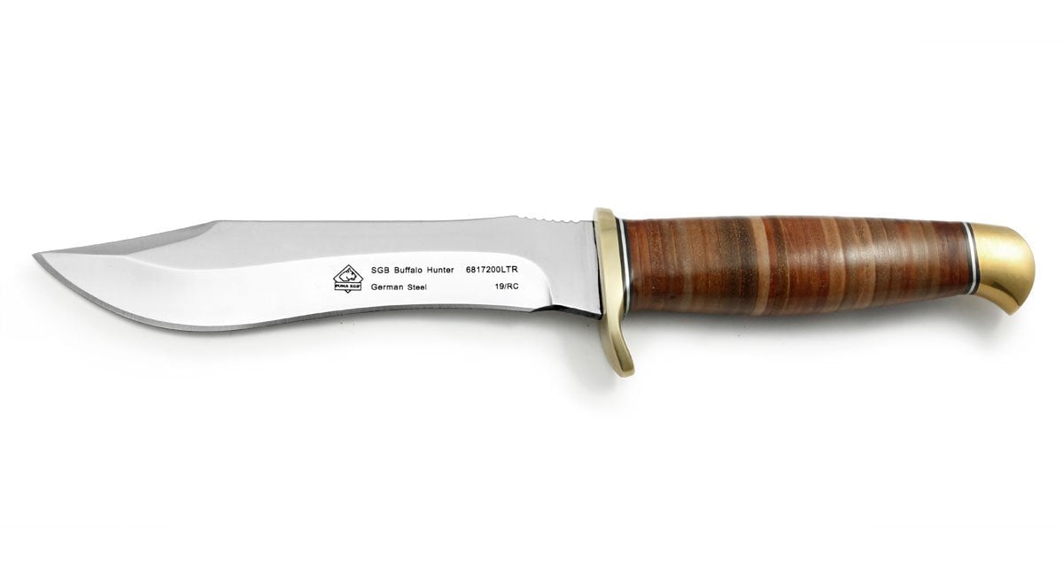 PUMA SGB Buffalo Hunter | Deri Sap | 1.4116 Çelik Bıçak | 6817200LTR