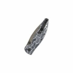 QSP Turtle Punk | Siyah/Beyaz G10 Sap | 14C28N Çelik Çakı | QS158-B2