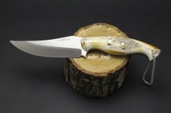 N690 Geyik Boynuz Av Bıçak Modelimiz 4