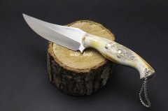 N690 Geyik Boynuz Av Bıçak Modelimiz 4