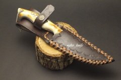 N690 Geyik Boynuz Av Bıçak Modelimiz 4