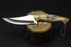 D2 Çelik Geyik Boynuz Av Bıçak Modelimiz