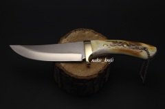 D2 Çelik Geyik Boynuz Av Bıçak Modelimiz 2