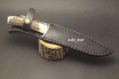 Geyik Sap Büyük Boy Av Bıçağı