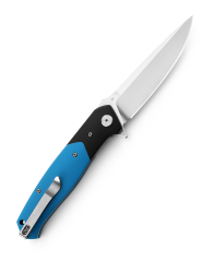 BESTECH SWORDFISH BG03D Siyah Ve Mavi G10 Sap D2 Çelik Çakı