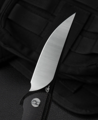 BESTECH SWIFT BG30B-2: Siyah Micarta Saplı 3,54'' D2 Bıçak