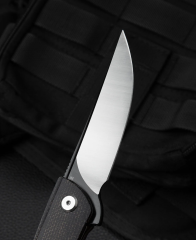 BESTECH SWIFT BG30B-2: Siyah Micarta Saplı 3,54'' D2 Bıçak