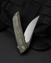 BESTECH SWIFT BG30A-1: Yeşil Micarta Sap 3,54'' D2 Bıçak