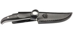 PUMA TEC Belt Knife, G10 Black With Mosaic Pins
