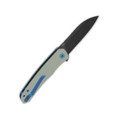 QSP Otter | Jade G10 Sap | Liner Lock | 14C28N Çelik Çakı | QS140-D2