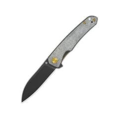 QSP Otter | Kot Kumaş Mikarta Sap | 14C28N Çelik Çakı | QS140-F2
