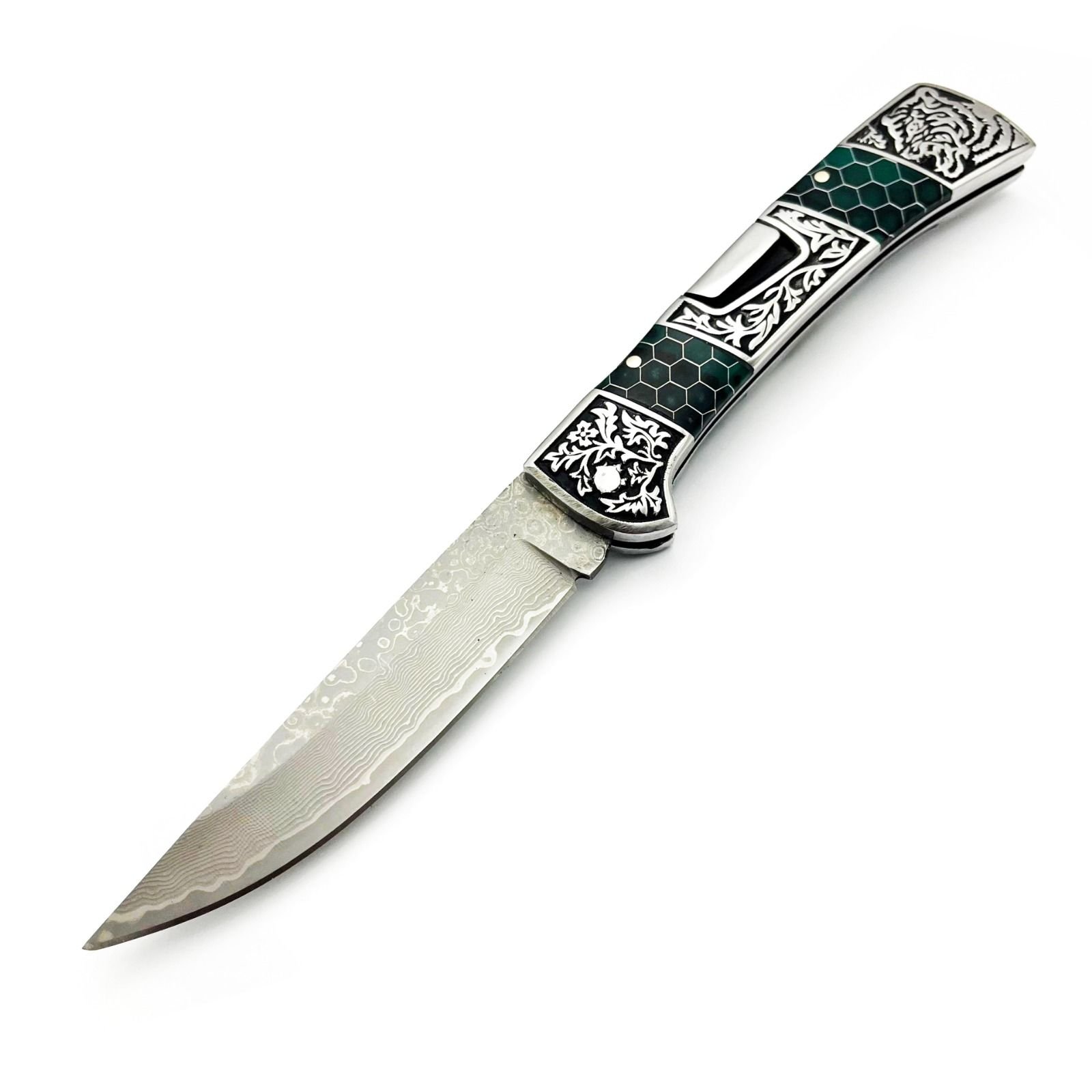 Columbia Company DB-3159-C Damascus Çakı