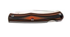 PUMA TEC Slim Line Pocket-Knife, G10 Orange-Black