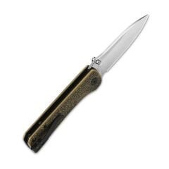 QSP Hawk | Pirinç Sap | Liner Lock | 14C28N Çelik Çakı | QS131-K