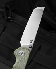 BESTECH Sledgehammer | Bej Micarta Sap | D2 Çelik Çakı | BG31D