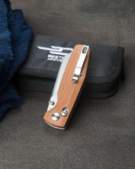 BESTECH SLASHER BG43D Micarta Sap D2 Çakı