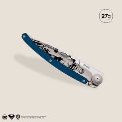 Deejo 27g, Blue Aluminium, Superman Çakı