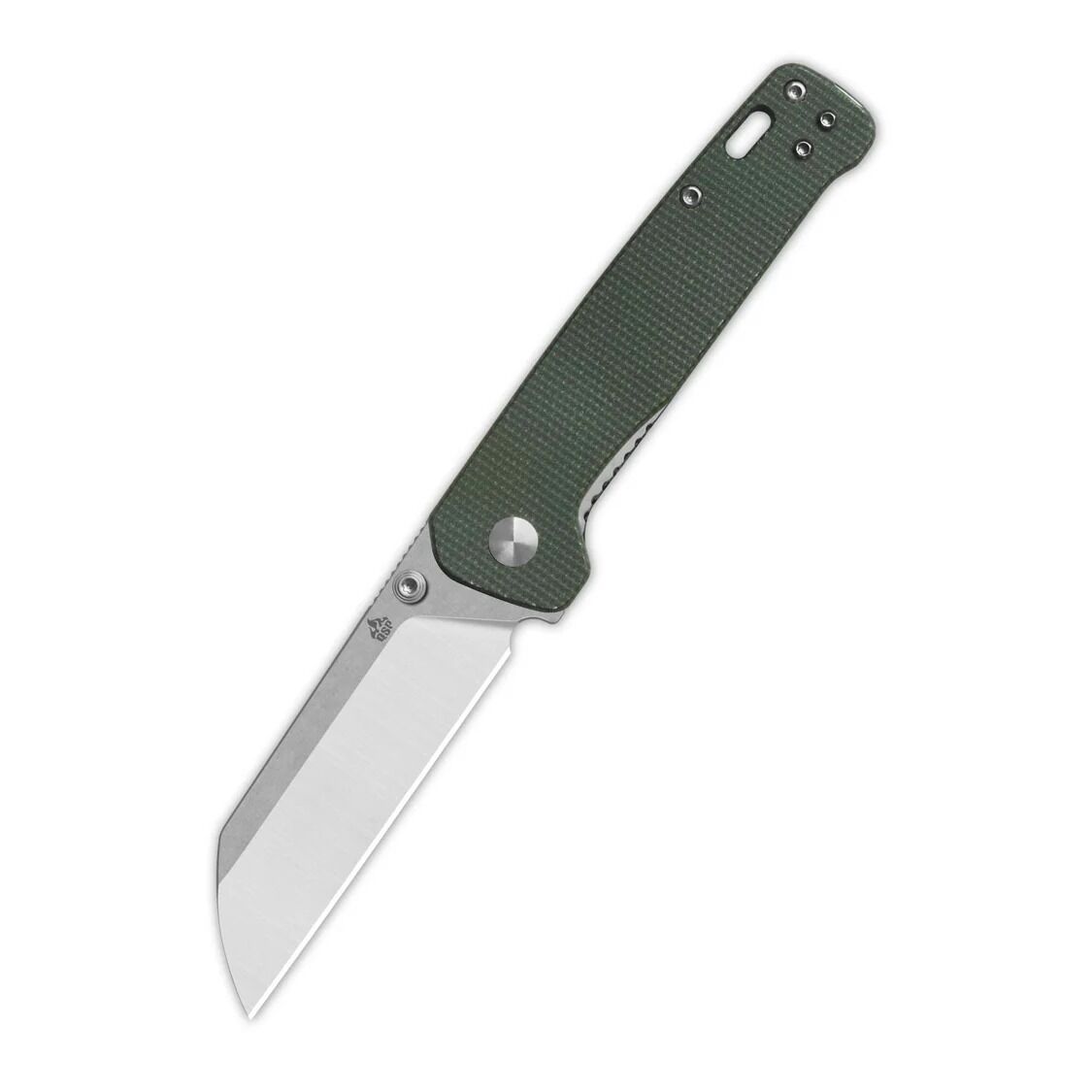 QSP Penguin V2 | Yeşil Micarta Sap | D2 Çelik Çakı | QS130V2-C1