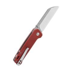 QSP Penguin V2 | Kırmızı Micarta Sap | D2 Çelik Çakı | QS130V2-D1