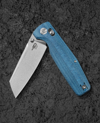 BESTECH SLASHER BG56C-1 Micarta Saplı D2 Küçük Çakı