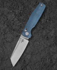 BESTECH SLASHER BG56C-1 Micarta Saplı D2 Küçük Çakı