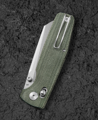 BESTECH SLASHER BG56B-1 Micarta Saplı D2 Çakı
