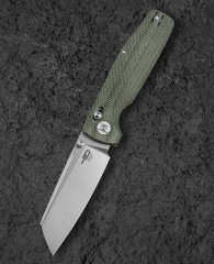 BESTECH SLASHER BG56B-1 Micarta Saplı D2 Çakı