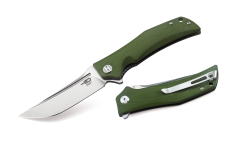 BESTECH SCIMITAR BG05B-1 Ordu Yeşili G10 Sap 3,5'' D2 Bıçak