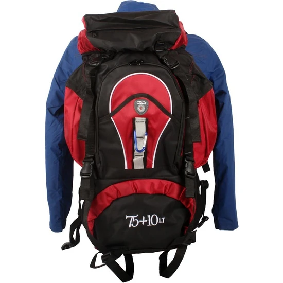 Sırt Çantası 75+10 Litre Kırmızı