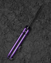 BESTECH QUQU BG57B-5 Alüminyum Saplı 14C28N Çelik Mini Çakı