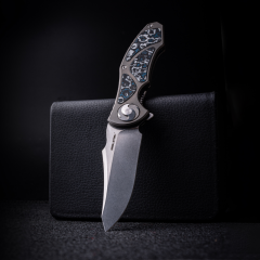 Real Steel Exorcist | Titanyum + Fat Carbon Parçalı Sap | S35VN Çelik Çakı | 9411FF