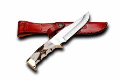 Bora 404 B Fighter Geyik Boynuzu Saplı Bıçak