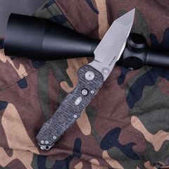 Real Steel Evolution | Titanyum + Carbon Fiber Sap | S35VN Çelik Çakı | 9914
